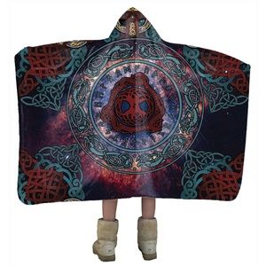 Mt.Logan Odin Hand Crafted Super Soft Sherpa Micro Fiber Hooded Blanket